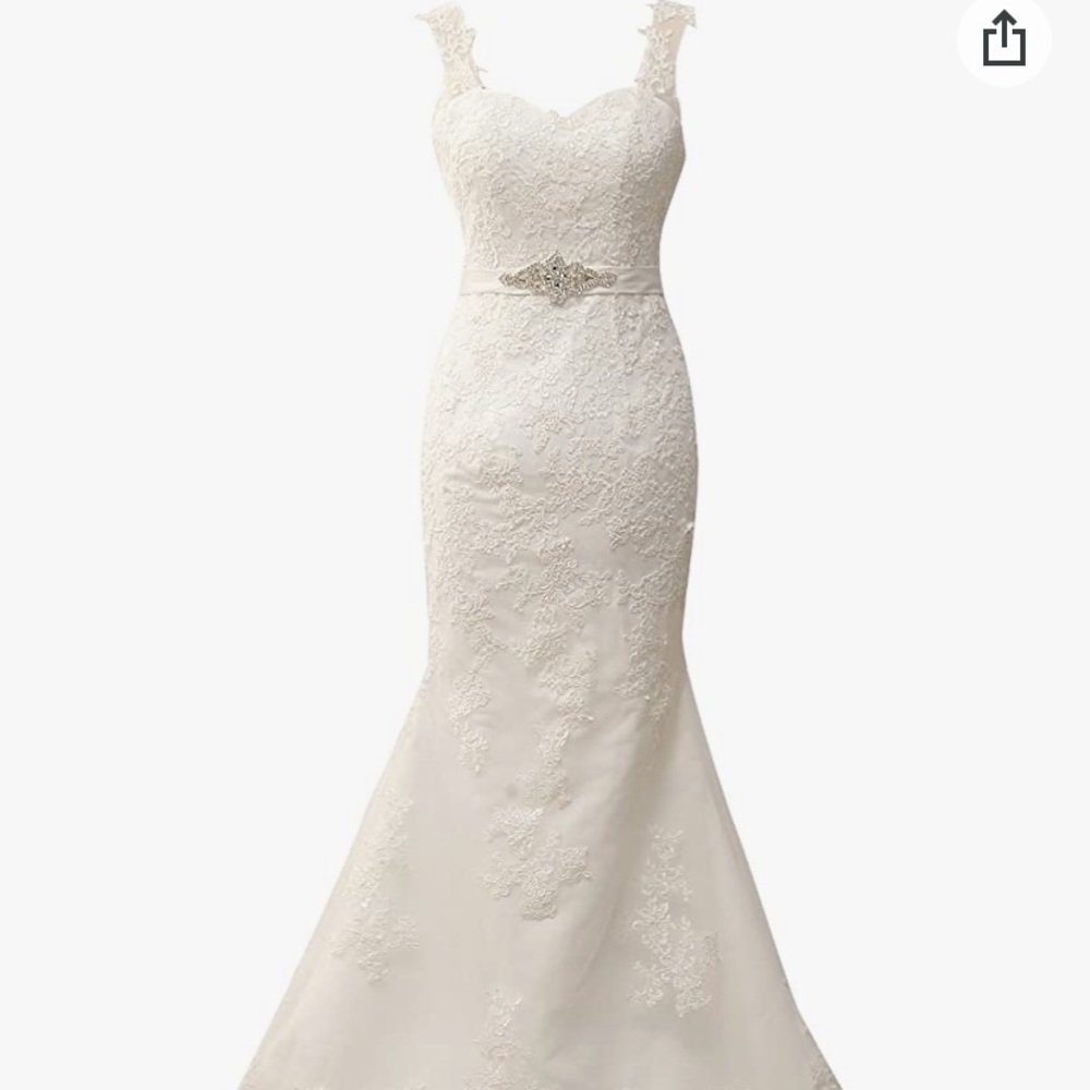Wedding gown size 6